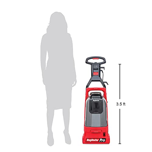 Rug Doctor Pro Deep Commercial Carpet Cleaning Machine, Large Red