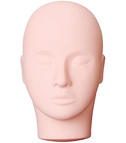 Tête De Mannequin D'apprentissage Pour Coiffure Et Maquillage - Peau Matte - Neuf, Générique
