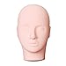 Yephets Pro Training Mannequin Flat Head Practice Make Up Eye Lashes Eyelash Extensions,Practice Training Head Manikin Cosmetology Mannequin Doll Face Head primary