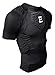 EliteTek Padded Compression Shirt - CPS14 - Youth and Adult Sizes (Black, Youth L)