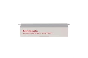 KKOZESST Replacement Flip Top Door Cover Lid Part Compatible with Original Nintendo NES Console Tops Door Cover Lid Part Card Cartridge Slot
