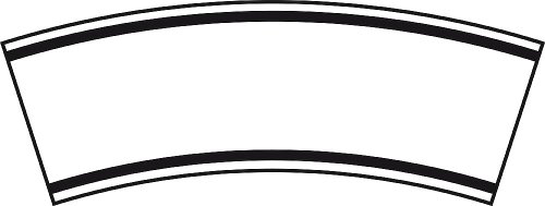 Faller 282905 4 Bridge Sections Curved 2 X R195Mm 2 X R225Mm