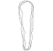 Rhode Island Novelty Metallic Silver Beads One Dozen