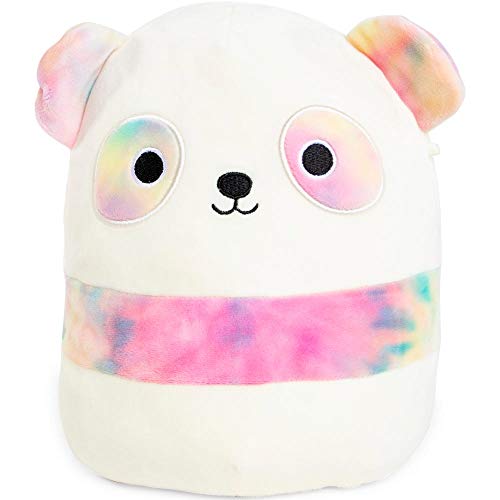 Squishmallow Kellytoy 8 Inch Pearson The Rainbow Tie Dye Panda Pricepulse