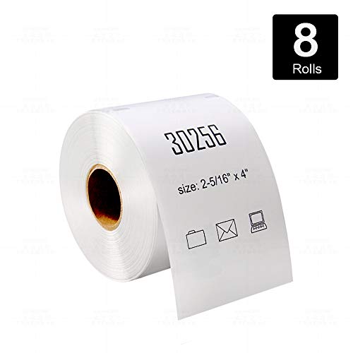8 Rolls DYMO 30256 Compatible 2-5/16" x 4"(59mm x 101mm) Self-Adhesive Shipping Labels- for All Dymo LabelWriter Printer - Thumbnail 7