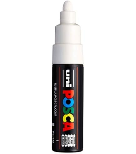 Amazon.com: Posca Marker 7M in Violet, Posca Pens for Art Supplies