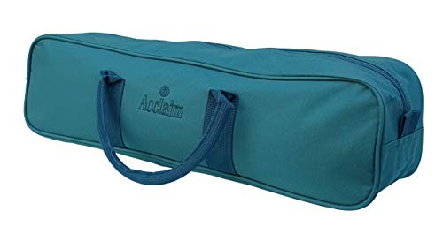 Acclaim St Tropez Four Bowls Twin Handle Mini Nylon Level Green Lawn Flat Short Mat Indoor & Outdoor Locker Bowling Bag (Green)
