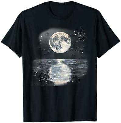 Amazon.com: Full Moon T-Shirt Premium Tri-blend T-Shirt : Clothing