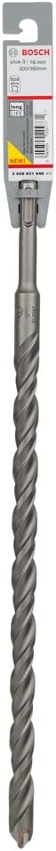 Bosch SDS Plus-3 Hammer Drill Bit 16 mm x 360 mm 4-Flute Dura Grey view 2