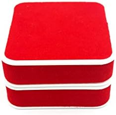 Amulet accessories red plastic box medium size free holy cloth and amulet bracelet