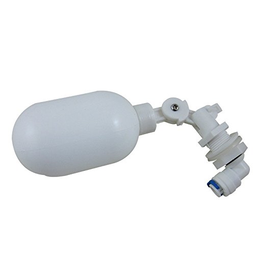 DIGITEN Float Valve 1/4 Inch Automatic Water Filter Float Ball Valve Fill Feed Humidifier Tank Water with Adjustable Arm for Ponds, Livestock Water Trough, Aquariums, Aquaculture, Hydroponics and Reservoir