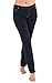 PajamaJeans Women's Skinny Stretch Knit Denim Jeans in Black