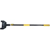 Mytee Products 8ft V Shaped Board Corner Protector Extension Handle - Edge Protector Pole for Flatbed, Adjustable Locking Clamps V Edge Sponge Hand Held Guards Handle