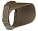 Kichler 15701AZTP Accessory Snap-on Cowl - Short 4.5W/8.5W, Textured Arch Bronze Polycarbonate