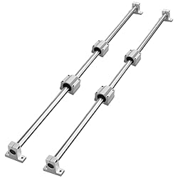 VEVOR Linear Rail Slide SFC20-1000mm 2 PCS 39.4