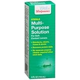 Walgreens Multi-Purpose Contact Lens Solution - 4 oz bottle