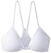 Maidenform Girl Big Girls' Slim Triangle Racerback Bra, White, 32A