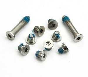 Bluecell Repair Replacement Screws for Unibody Apple Macbook Air 13-Inch A1369, MC503, MC504, Pack of 10