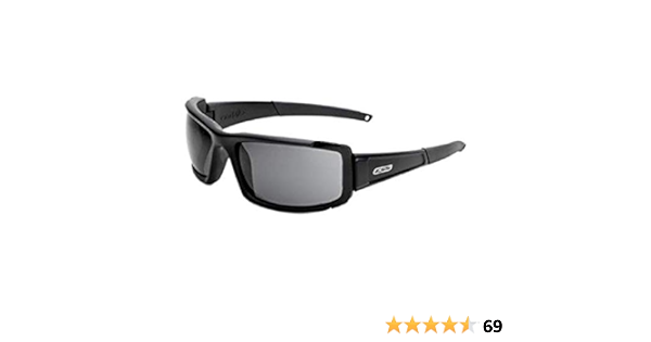 Amazon Com Ess Eyewear Cdi Max Sunglasses Black Hunting Safety Glasses Clothing