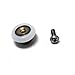 4PCS x Shower Door Rollers,Roller Diameter 19/23/25/27mm, for The Bathroom Pan Glass Sliding Door Pulleys/Runners/Wheels,Strong Load-Bearing Capacity, Ultra-Quiet,CY103-4PCS
