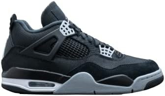 Amazon.com | Jordan Mens Air 4 DH7138 006 Black Canvas - Size 11