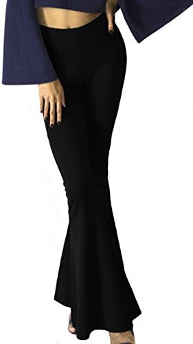 Taylor Ponte Bell Bottom Pant (Small, Black)