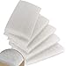 Commercial-Grade Non-Abrasive White Cleaning Pad 5 Pack By Mop Mob. Large, Multi-Purpose 10 in x 4 1/2 in Scouring Pad Fits Universal Holders. Great For Scrubbing Sinks, Tile, Windows and Fine China primary