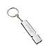 Binboll Survival double Tubes Emergency Aluminum Whistle vastar whistle rape whistle/Key Chain for Camping Hiking