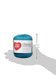 Red Heart Crochet Thread Yarn, 300
