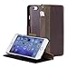 AceAbove Leather Wallet Case with Stand, Card Slots & Hand Strap for Apple iPhone 6S Plus/iPhone 6 Plus - Dark Brown