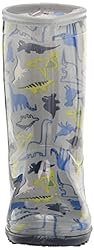 carter's Boy's Nick Rain Boot, New Grey, 11 Little