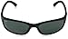 Ray-Ban Mens Sunglasses (RB4115) Black Matte/Green Plastic,Nylon - Non-Polarized - 57mm