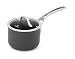 Calphalon Signature 2 Quart Sauce Pan|Hard Anodized Nonstick Pot with Lid, Black primary