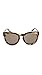 Le Specs Women's Jealous Games Sunglasses, Streaky Tort/Brown Mono, One Size