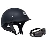 MMG 205 Motorcycle Half Helmet Cruiser DOT Street