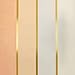 Wrapaholic Wrapping Paper Roll for All Occasions, Happy Birthday, Holiday, Bridal/Baby Shower, Anniversary, Merry Christmas Wrapping Paper. Gold Stripe. 3 Wrap Rolls Set (30x118 inches)