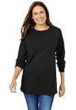 Woman Within Women's Plus Size Perfect Long-Sleeve