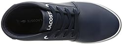 Lacoste Unisex-Child Ampthill Sneaker, Navy, 5 M US
