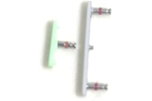 XINJUNKENG Power On Off Button + Volume Button Side Button Replacement Repair Part for Google Pixel 3 (White)