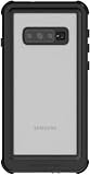 Ghostek Nautical Tough Rugged Waterproof Case Designed for Galaxy S10 Plus S10+ - Black