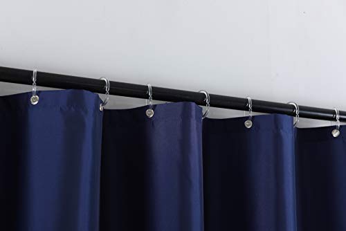 image for Biscaynebay Fabric Shower Curtain Liners Water Resistant Bathroom Curt