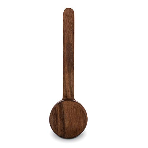 image for Xihong Long Handle Coffee Scoop - Heihox Wooden Coffee Spoon in Black 
