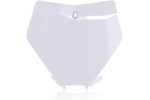 Acerbis Front Number Plates For Ktm - 20 White (2736276811), One Size