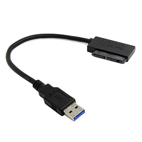 Cablecc USB 3.0 to Micro SATA 7+9 16 Pin 1.8