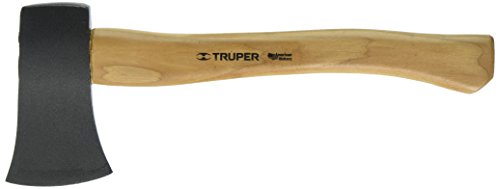 Truper 30514 1-1/4-Pound Camp Axe, Hickory Handle, 14-Inch