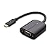 Cable Matters USB C to VGA Adapter (USB-C to VGA Adapter) in Black - Thunderbolt 3 Port Compatible for MacBook Pro, Dell XPS 13, 15, HP Spectre x360, Surface Book 2, Lenovo Yoga 910 and More primary
