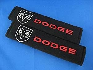 2pcs Seat Belt Covers Shoulder Pads Accessories Car Products Compatible Fit For USA Auto Model Dodge