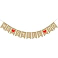 Houten Glitter Slinger Merry Christmas (70cm
