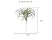 Artificial Air Plants Faux Succulents Plants Unpotted Small Tillandsia Look Real in Flocked Green Premium Crafting DIY Floral Decor for Home Garden Office Party, 3 pcs