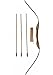 Oliasports Toy Bow and Arrow Set with 3 Arrows